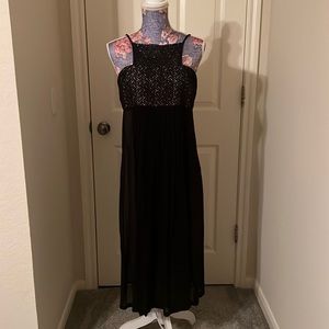Club Monaco dress. Size 8 NWT.  Black, midi length.